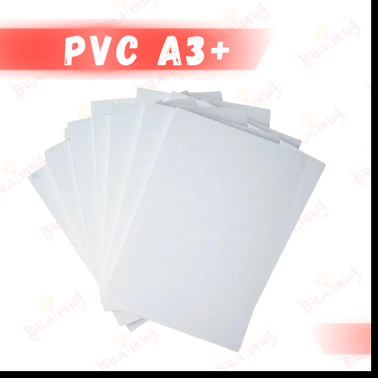 Print warna A3+ PVC